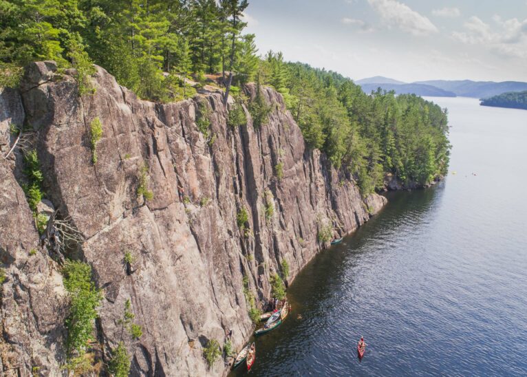 Paroi Éléphant Escalade Laurentides