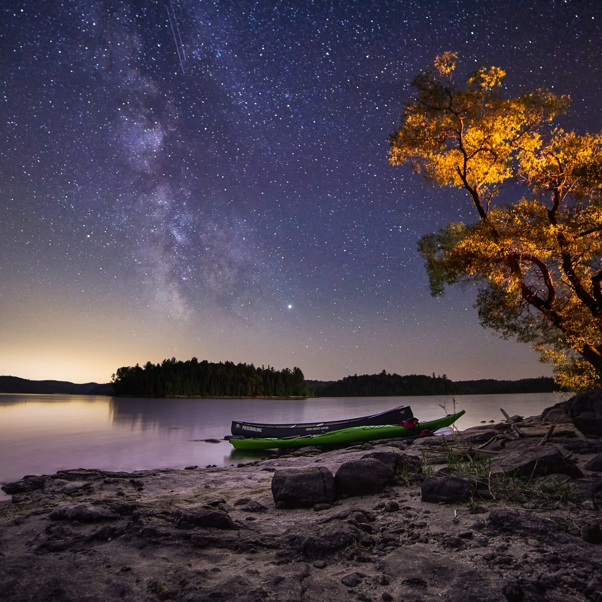 Canot-camping Laurentides