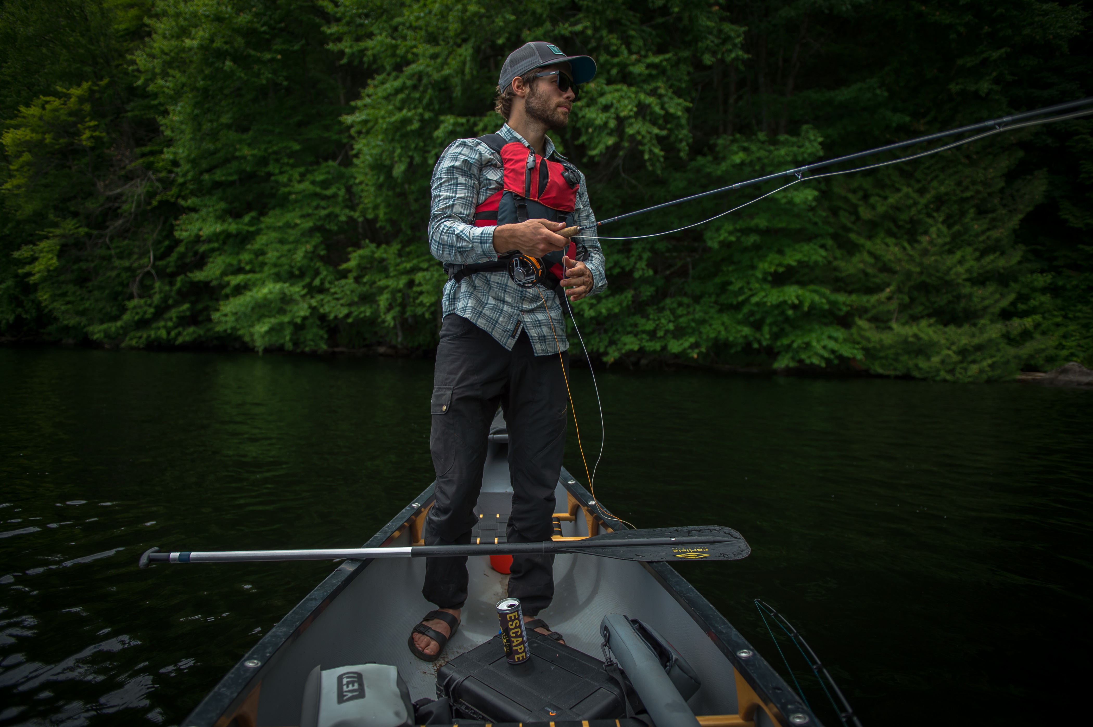 Fishing in the Laurentians – Parc régional du Poisson Blanc