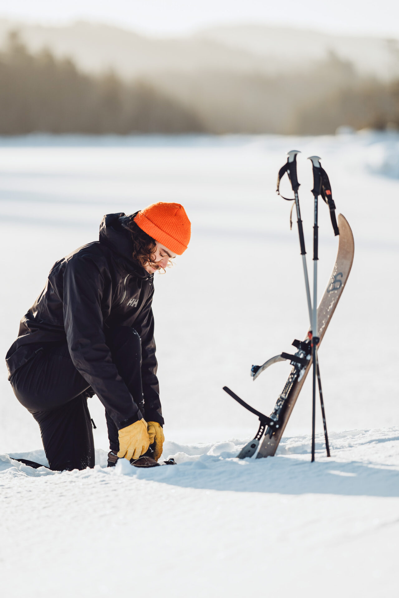 ski hok Laurentides